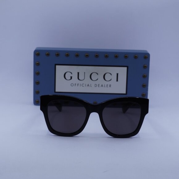 Gucci GG1789S 001 Square Sunglasses - Black/Grey main image 5